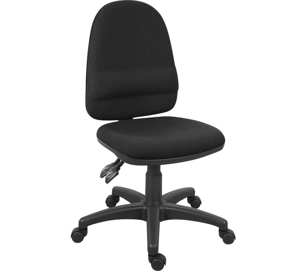 Ergo Twin 2900BLK Fabric Operator Chair - Black
