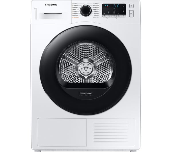 Image of SAMSUNG Series 5 DV90TA040AE/EU 9 kg Heat Pump Tumble Dryer - White