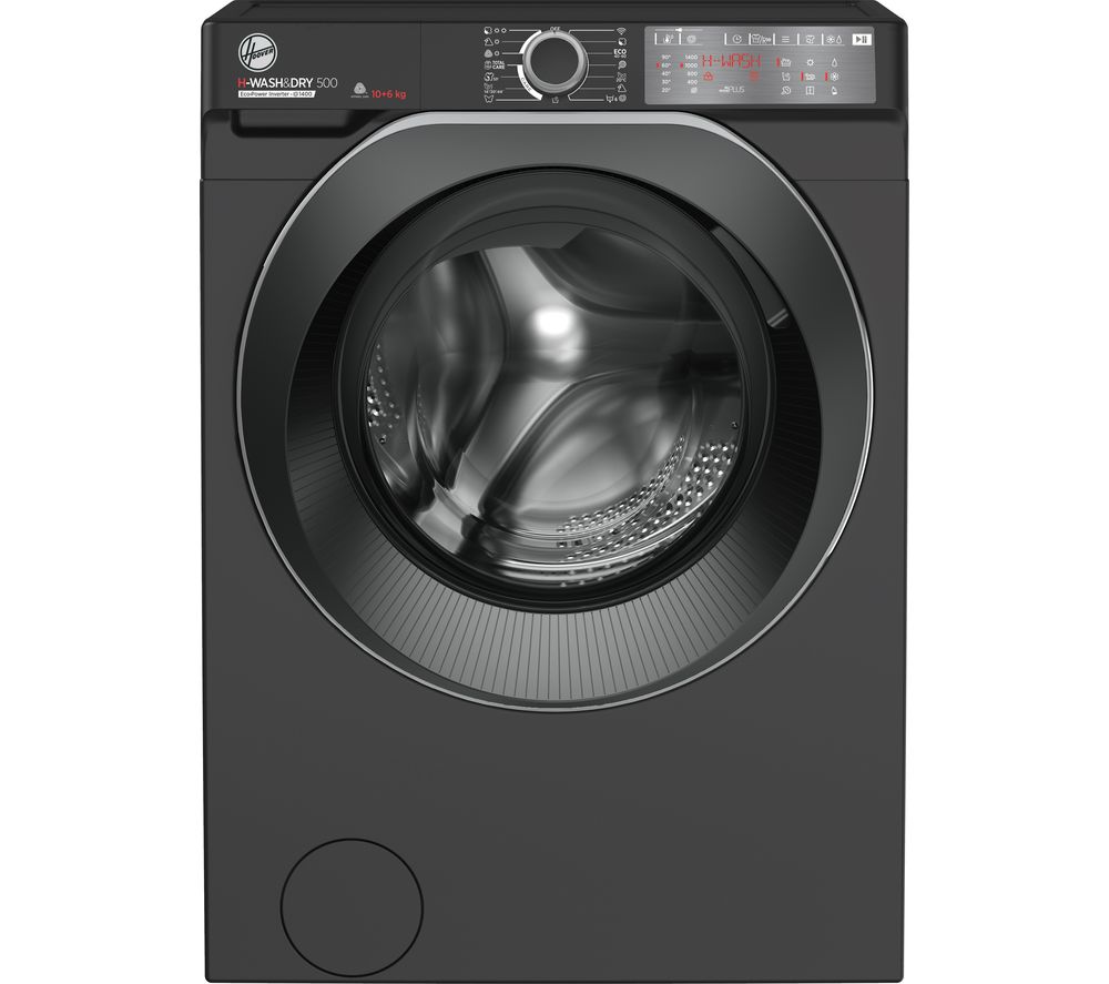 HOOVER H-Wash 500 HDB 4106AMBCR WiFi-enabled 10 kg Washer Dryer - Graphite, Graphite