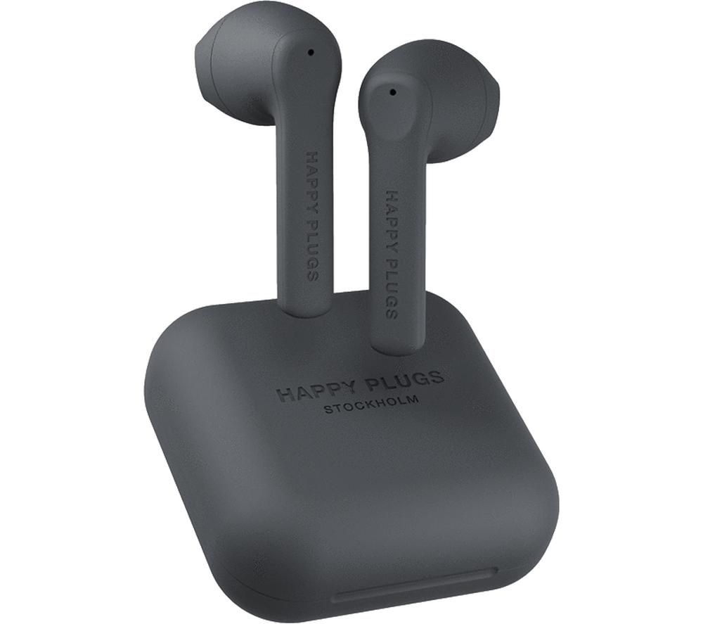 HAPPY PLUGS Air 1 Go Wireless Bluetooth Earphones - Black