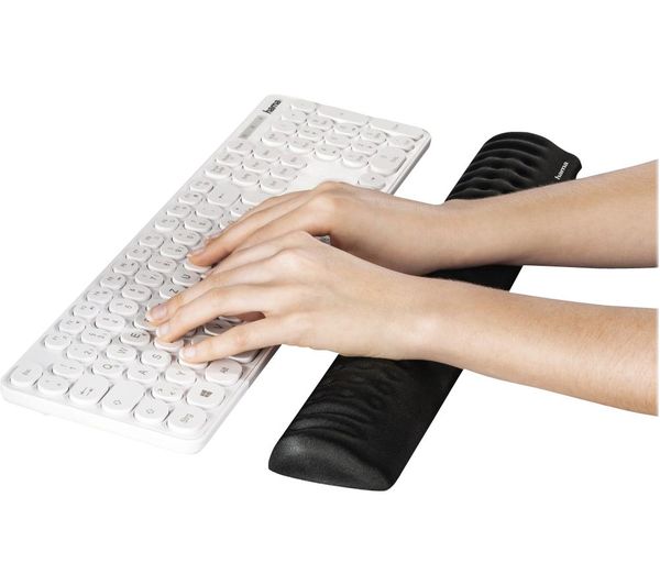 Buy HAMA Profile 54774 Keyboard Wrist Rest Black Free Delivery Currys