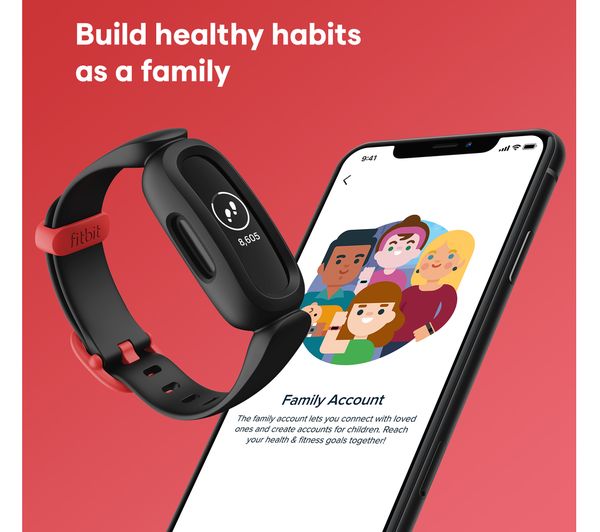 Cinturino Sostitutivo In Silicone Colorato Per Fitbit Ace 3 - Regolabile E Morbido Per Bambini (Tracker Non Incluso)