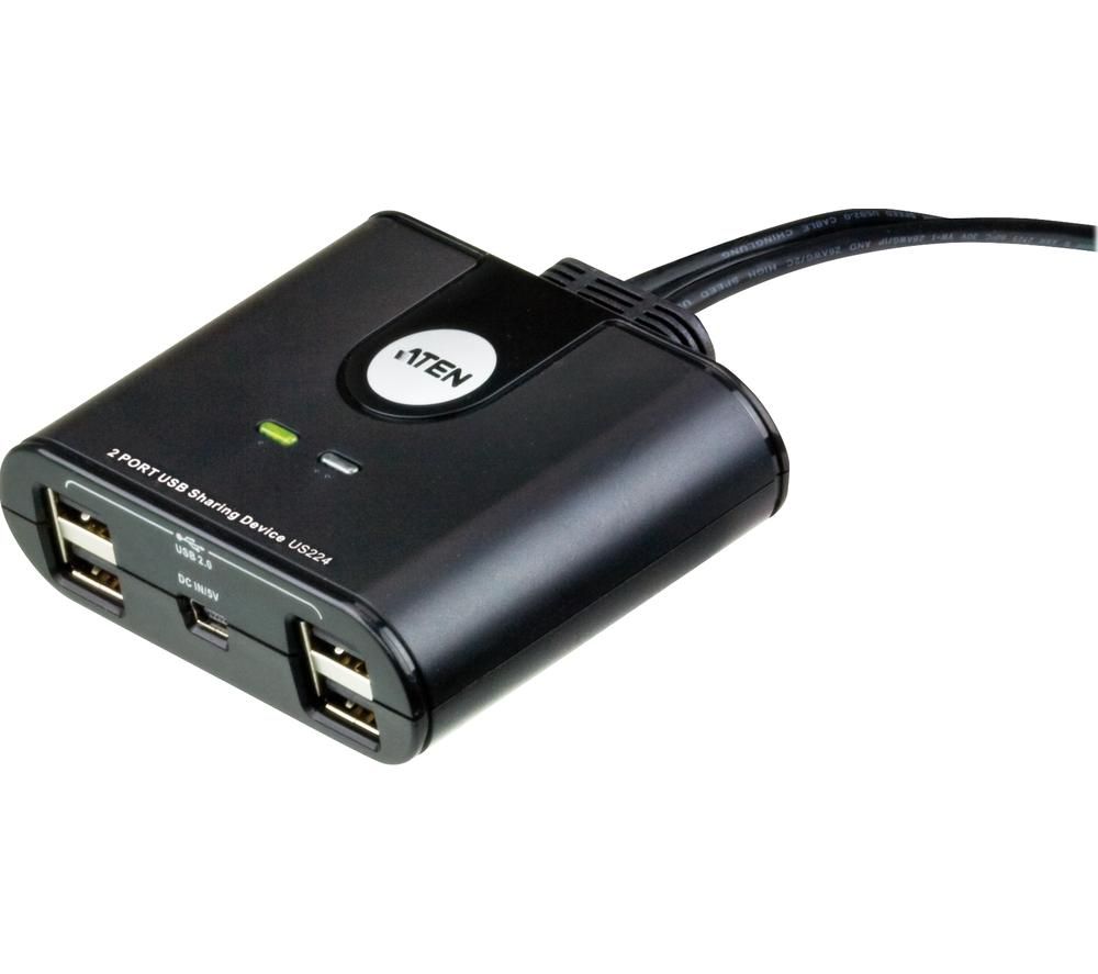 ATEN US224 Peripheral Sharing Switch 4-port USB Hub