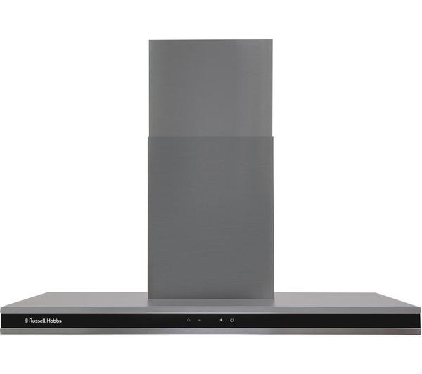 Russell Hobbs Rhgch903ds Midnight Collection Chimney Cooker Hood Dark Steel