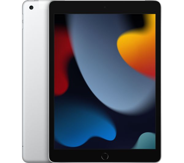 Image of APPLE 10.2" iPad Cellular (2021) - 64 GB, Silver