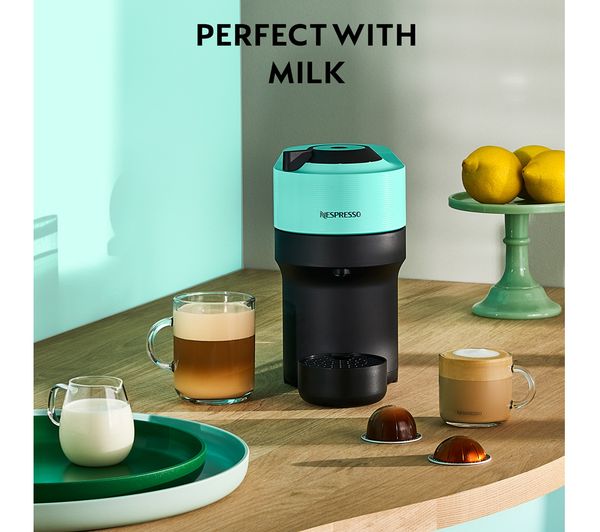 XN920440 NESPRESSO by Krups Vertuo Pop XN920440 Smart Coffee Machine Aqua Mint Currys Business