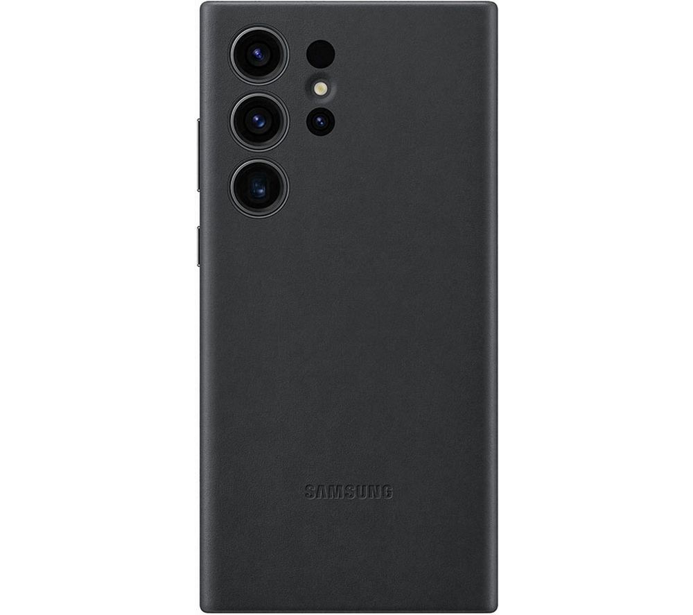 Galaxy S23 Ultra Leather Case - Black