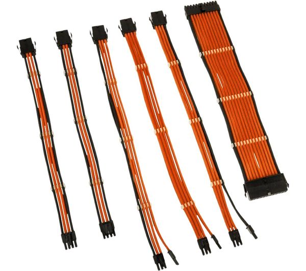 Kolink Core Adept Power Extension Cable Kit Orange