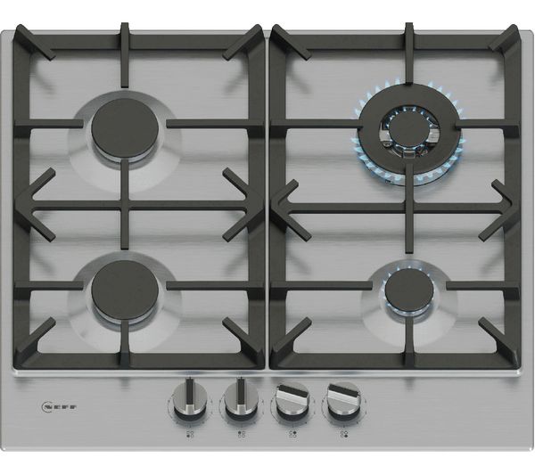 Neff N70 T26cih8n0 60 Cm Gas Hob Stainless Steel