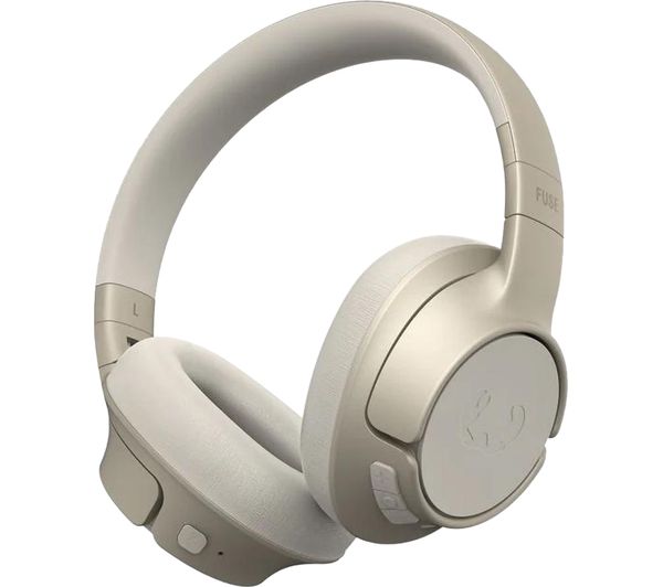 Fresh N Rebel Clam Fuse Wireless Bluetooth Noise Cancelling Headphones Silky Sand