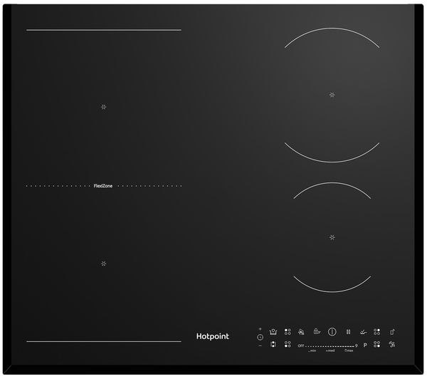 An image of HOTPOINT TSI60FIHC 60 cm Electric Induction Hob - Black