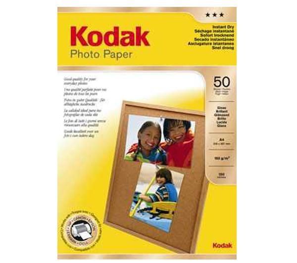 3937190 - KODAK A4 Glossy Photo Paper - 50 Sheets - Currys Business