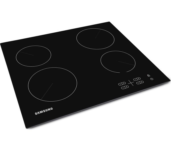 Buy Samsung C61r2aee Electric Ceramic Hob Black Free Delivery Currys