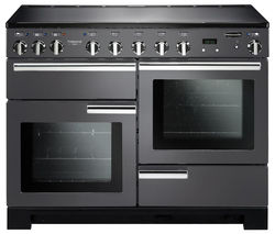 RANGEMASTER Professional Deluxe 110 Electric Induction Range Cooker - Slate & Chrome