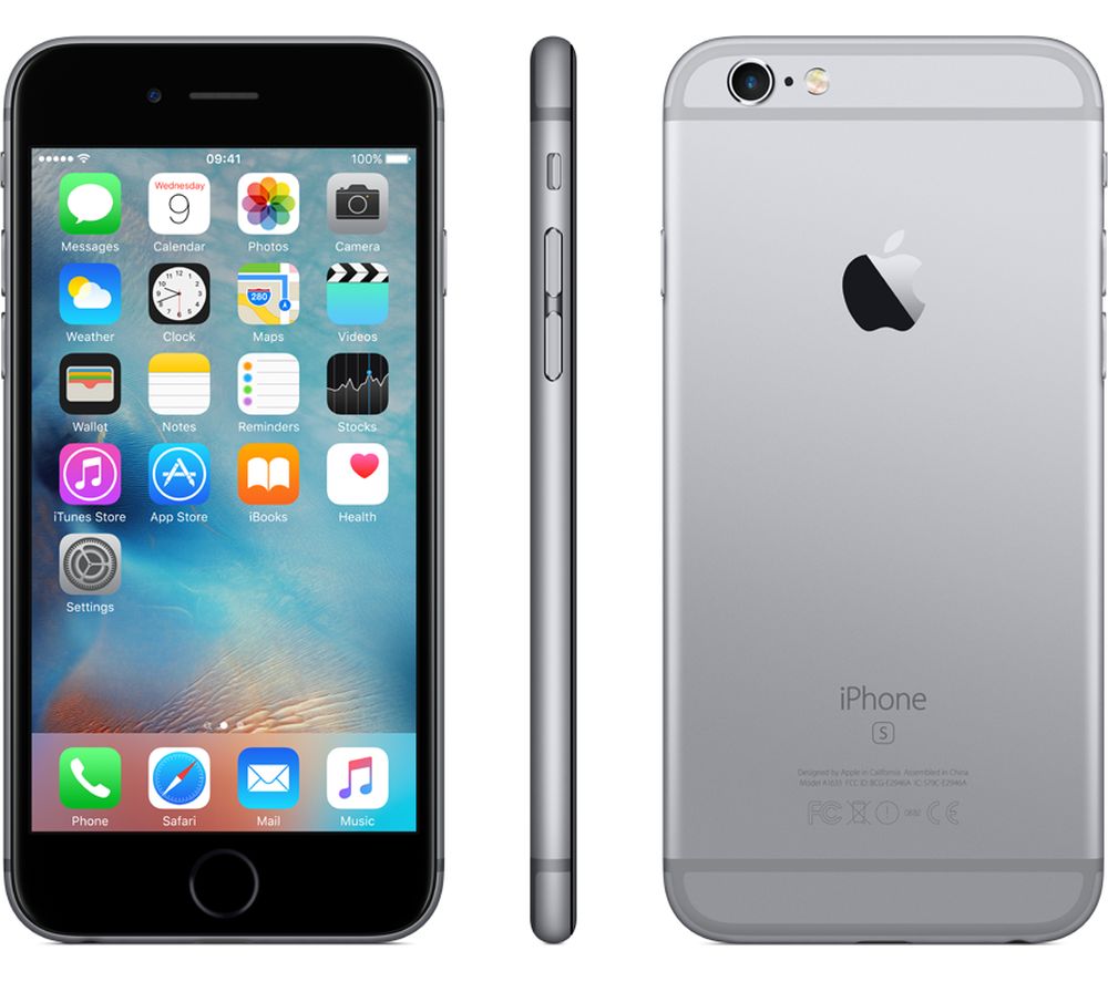 APPLE iPhone 6s - 32 GB, Space Grey Deals | PC World