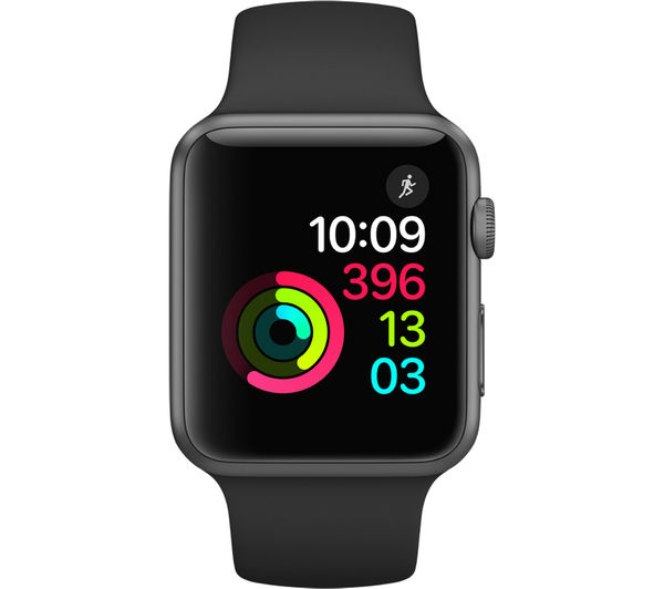 MP032B A APPLE Watch Series 1 Black 42 mm Currys Business