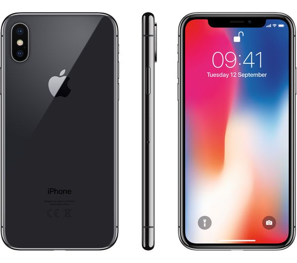 Buy APPLE iPhone X - 256 GB, Space Grey | Free Delivery | Currys