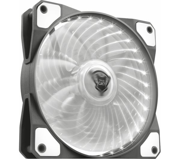 TRUST GTX 762W 120 mm Case Fan - White LED, White