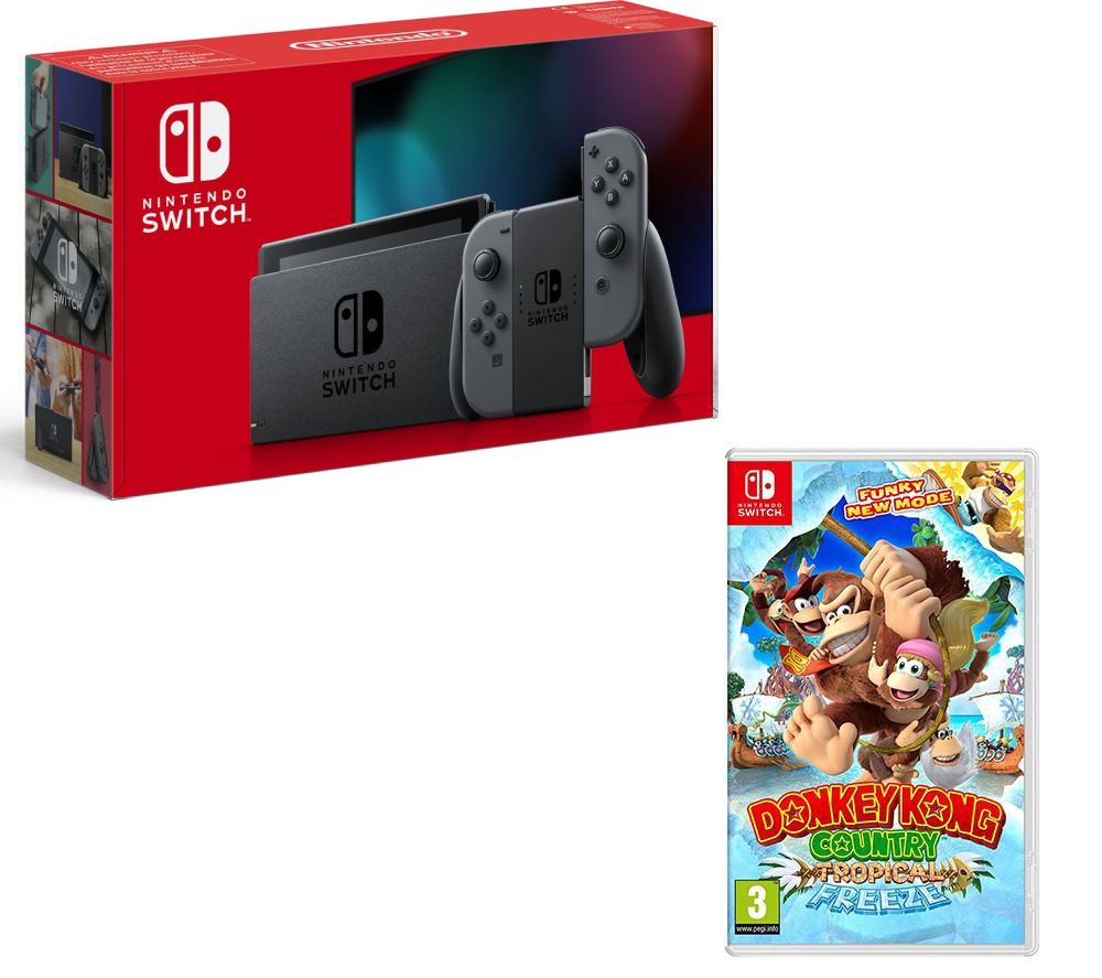 NINTENDO Switch & Donkey Kong Country: Tropical Freeze Bundle