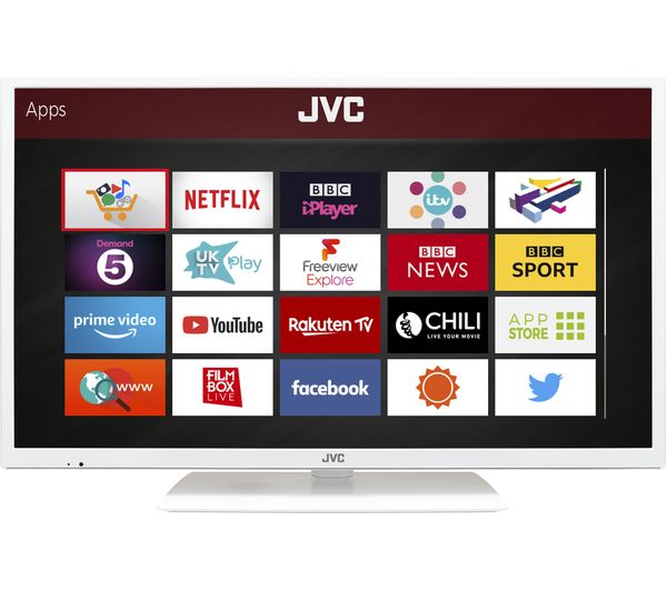 Buy Jvc Lt 32c691 32 Smart Led Tv White Free Delivery Currys