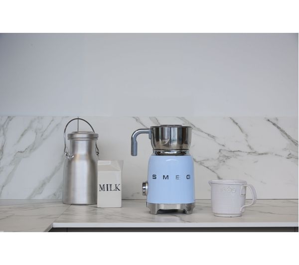 MFF01PBUK SMEG MFF01PBUK Milk Frother Pastel Blue Currys Business