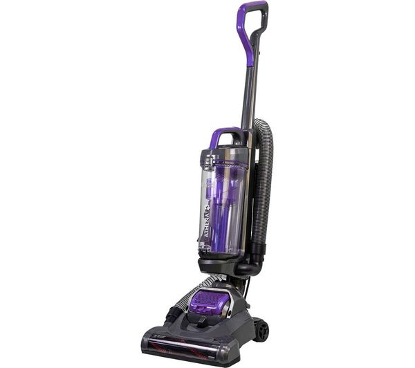 RUSSELL HOBBS Athena RHUV5601 Upright Bagless Vacuum Cleaner - Grey & Purple