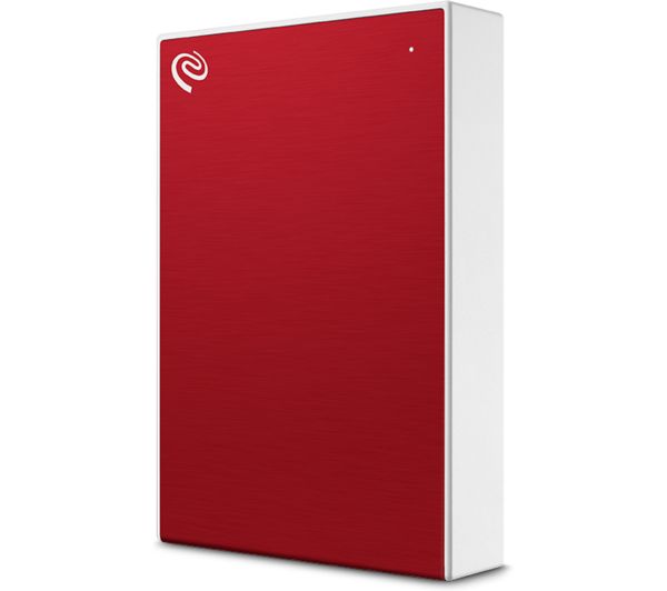 Image of SEAGATE One Touch Portable Hard Drive - 5 TB, Red