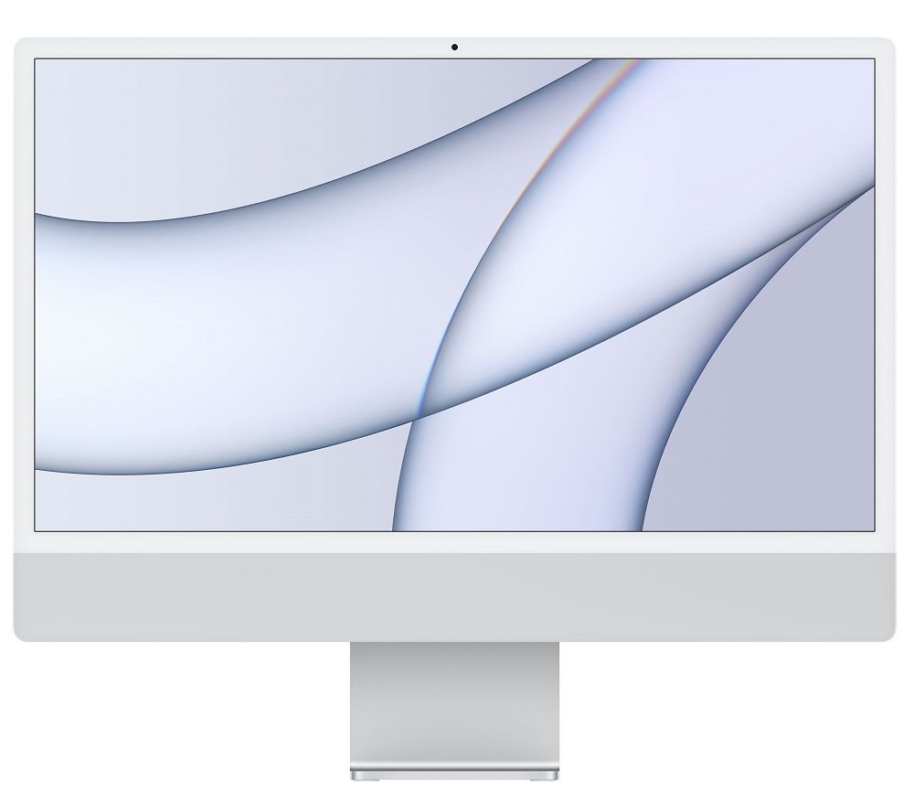Apple iMac 4.5K 24 (2021) - M1, 256 GB SSD, Silver, Silver