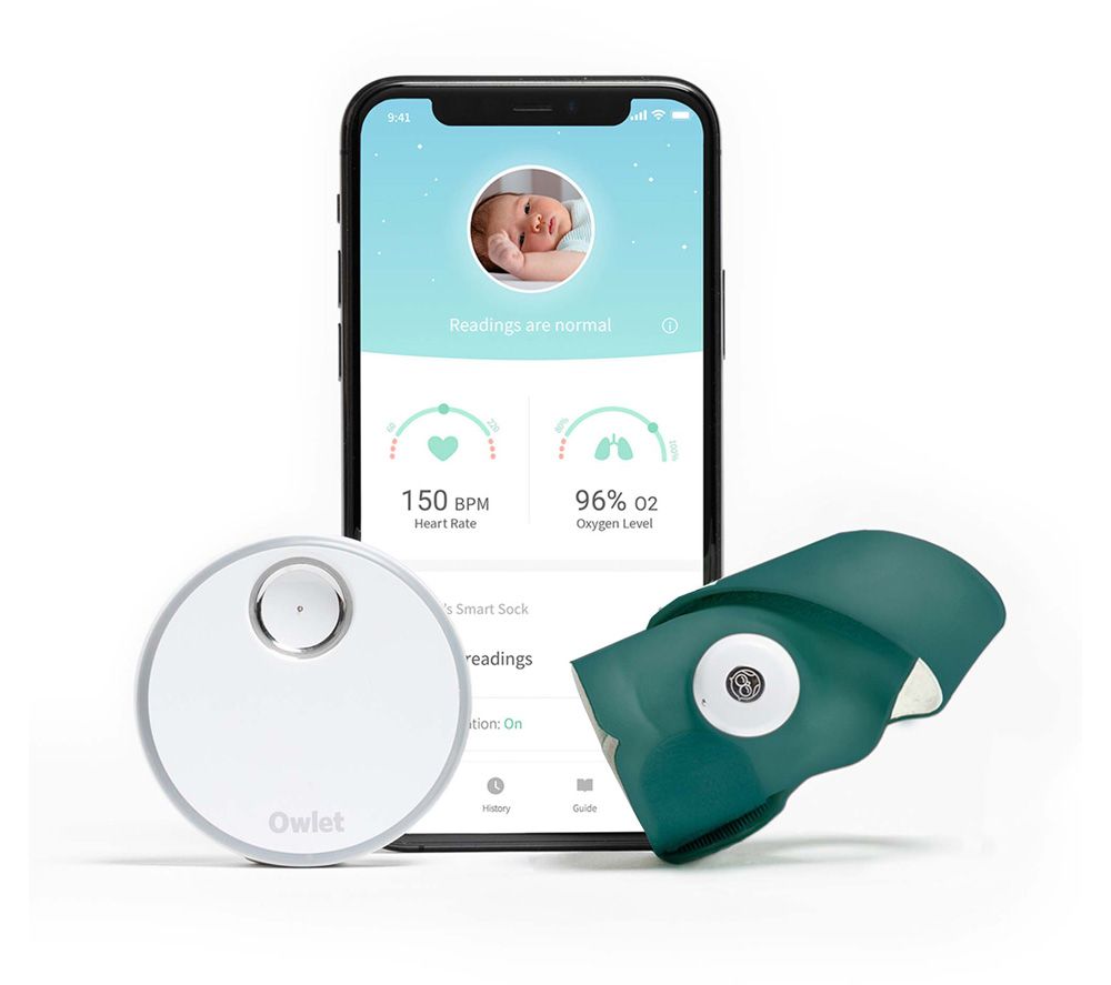 OWLET Smart Sock V3 Baby Monitor - Deep Sea Green