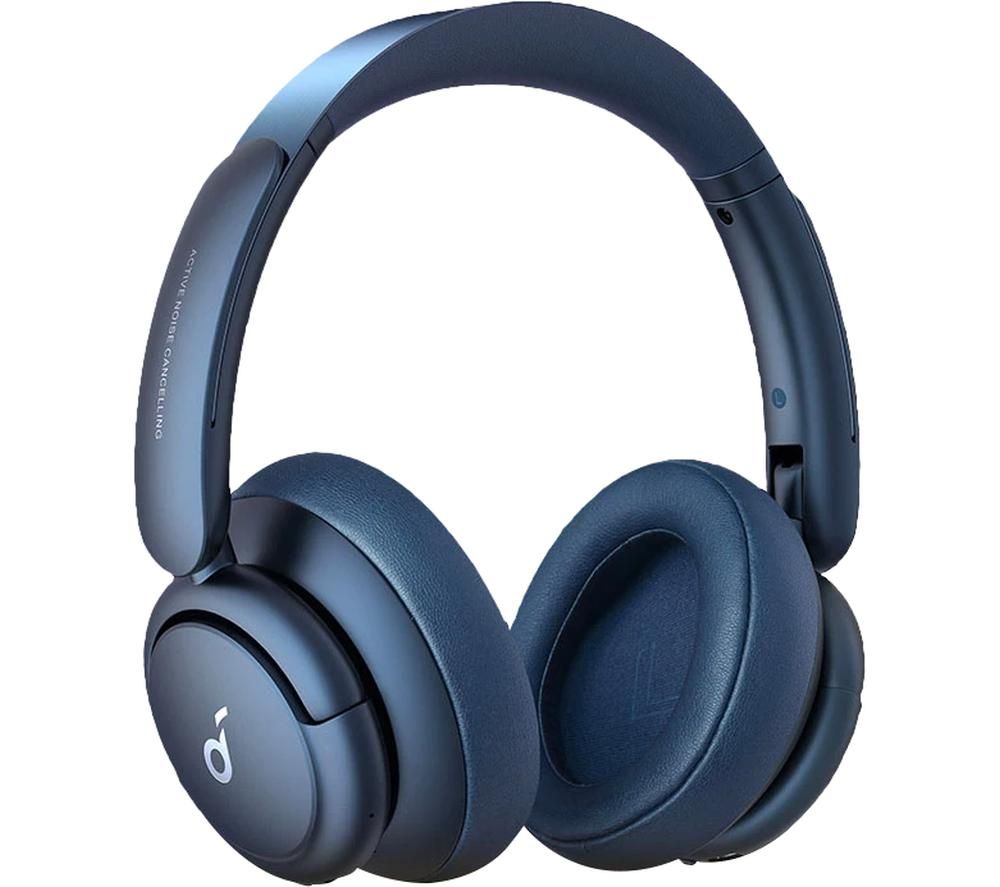 Life Q35 Wireless Bluetooth Noise-Cancelling Headphones - Blue