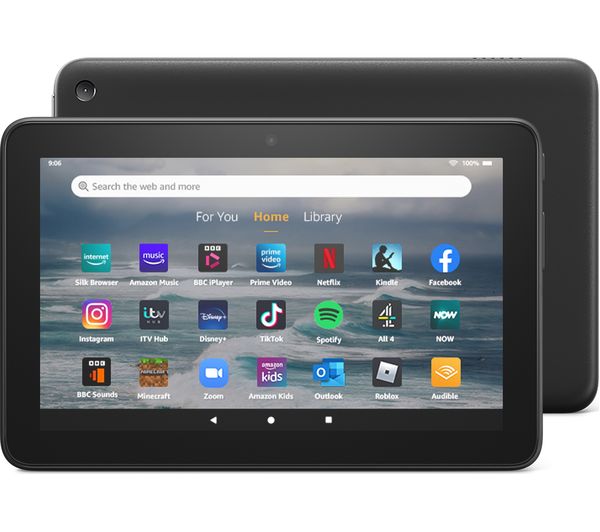 Image of AMAZON Fire 7 Tablet (2022) - 16 GB, Black