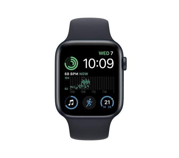 MNPY3B/A - APPLE Watch SE Cellular (2022) - Midnight with Midnight 