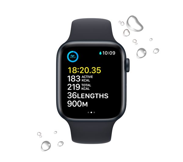 MNPY3B/A - APPLE Watch SE Cellular (2022) - Midnight with 