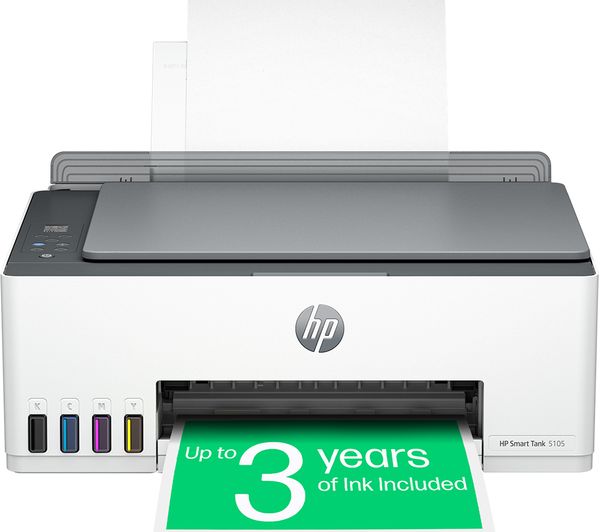Image of HP Smart Tank 5105 All-in-One Wireless Inkjet Printer
