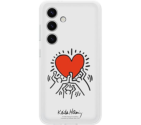 SAMSUNG Flipsuit x Keith Haring Galaxy S24 Case - White