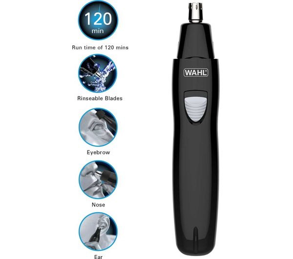 Wahl 9865 2401 Eye Nose Eyebrow Trimmer Kit Black