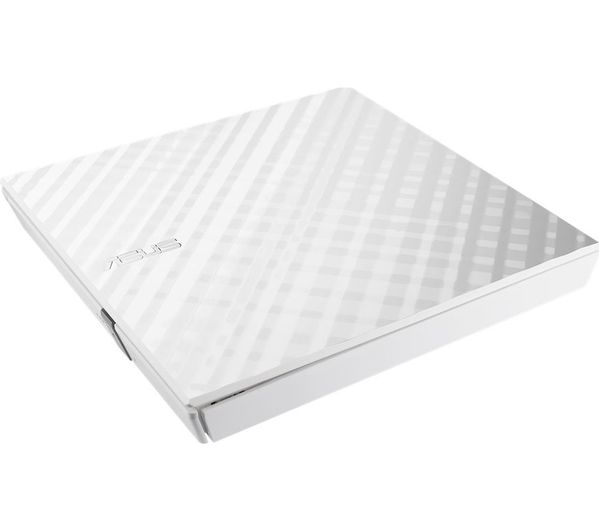 Asus Sdrw 08d2s U Lite External Usb Dvd Writer White