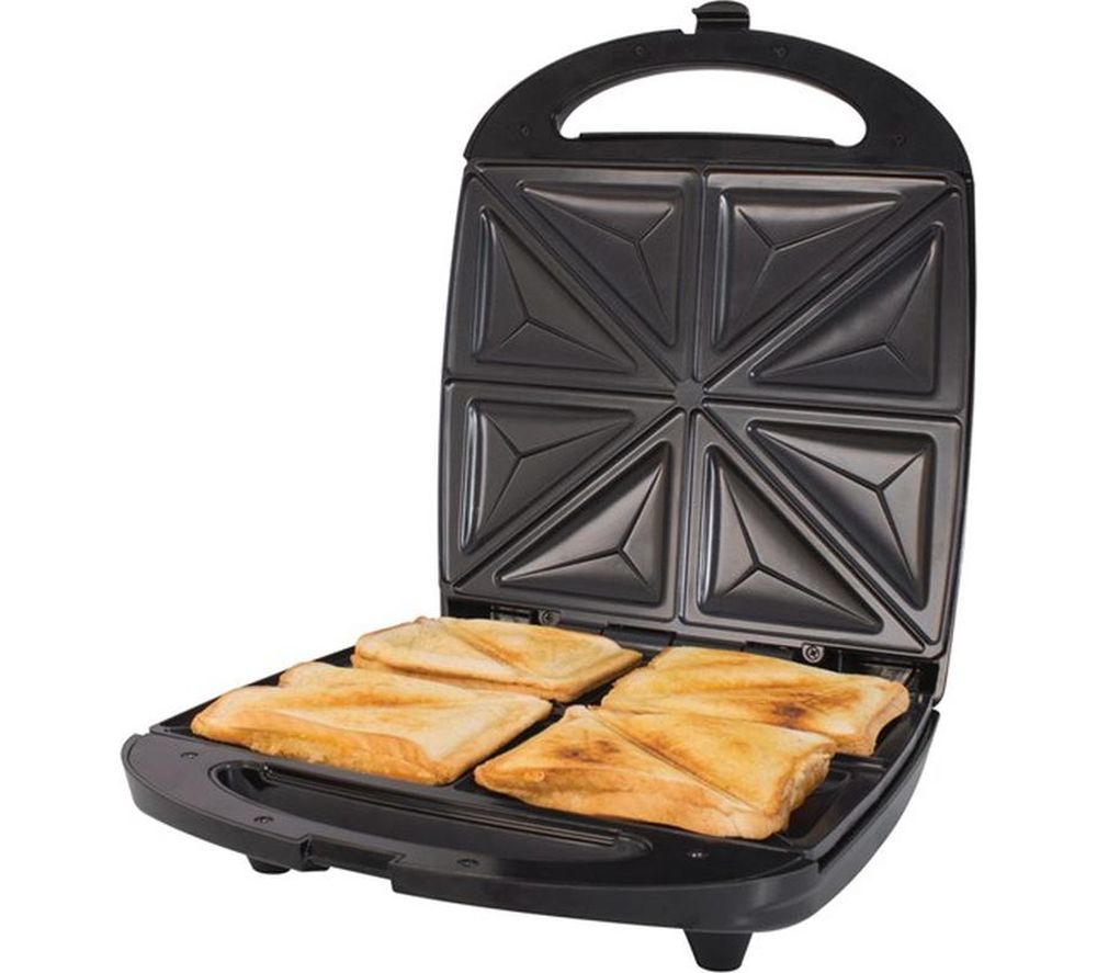 35990 Sandwich Toaster - Black & Silver