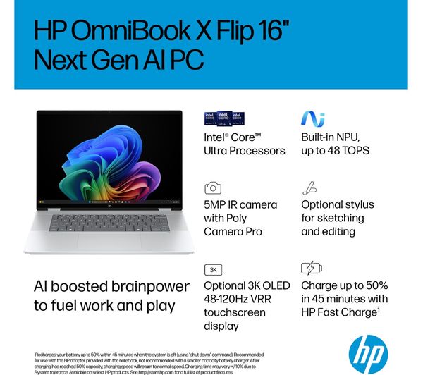 HP OmniBook X Flip NGAI 16