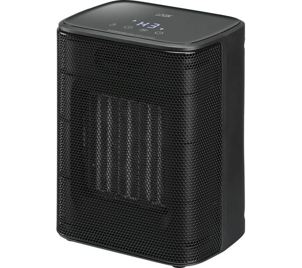 An image of LOGIK 10300486 Ceramic Fan Heater - Black