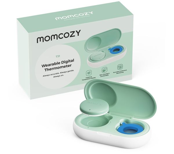 An image of MOMCOZY Smart Baby Thermometer - White