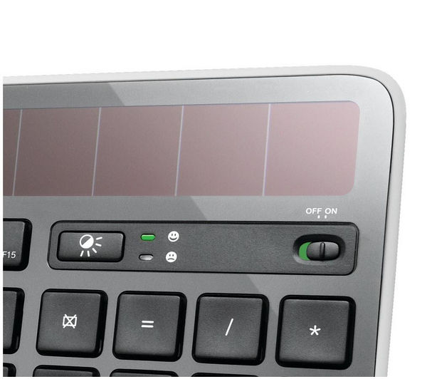 logitech wireless solar keyboard k750 amazon