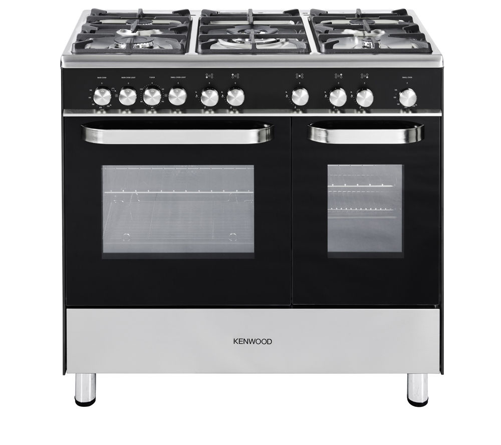 8 gas burner hob Cooker Buy KENWOOD   CK405G Free Black  Gas Range