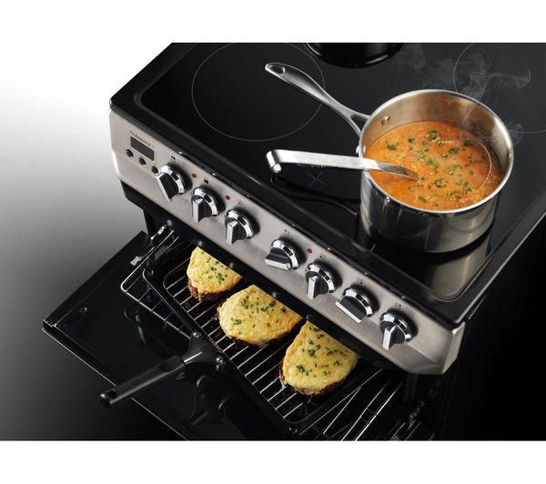 PROP60NGFBL/C RANGEMASTER Professional 60 Gas Cooker Black Currys Business