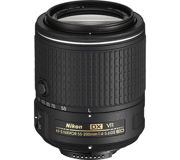 AF S DX NIKKOR 55 200mm f 4 ED VR II Telephoto Zoom Lens