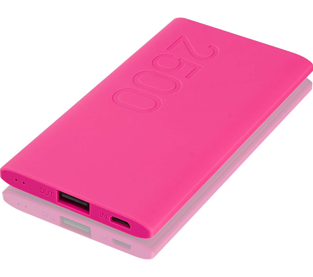 GOJI G25PBPK16 Portable Power  Bank  Pink  Fast Delivery 