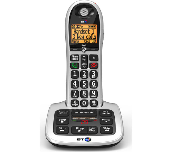 Buy BT 4600 Cordless Phone with Answering Machine Free Delivery Currys