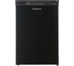 LEC R5511B Undercounter Fridge - Black