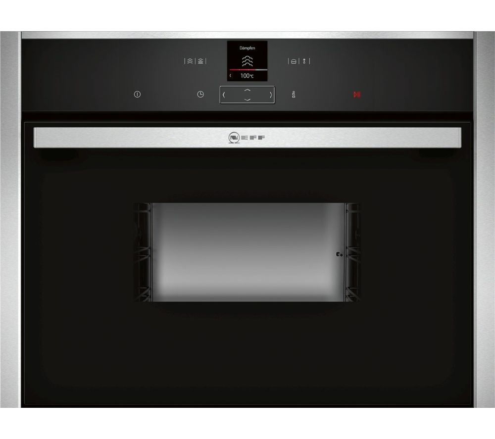 NEFF C17DR02N0B Compact Electric Steam Oven – Stainless Steel, Stainless Steel