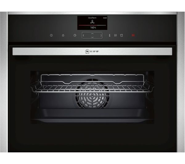 NEFF C17FS32N0B Compact Electric Steam Oven - Stainless Steel, Stainless Steel